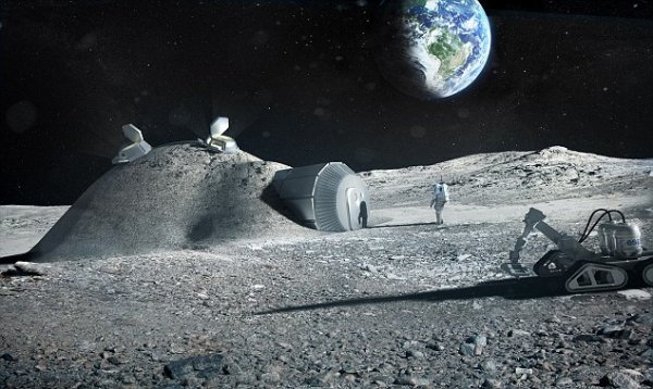 ESA打算在月球修建基地来取代空间站